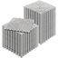 Gray PVC Interlocking Drainage Floor Tiles for Wet Areas