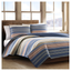 Yakima Valley Twin Reversible Cotton Quilt Set in Persimmon