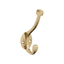 Champagne Bronze Double Prong Decorative Wall Hook