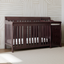 Espresso 4-in-1 Convertible Crib with Changer and Storage