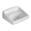 Lucerne White Porcelain Wall-Mount Bathroom Sink