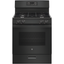 30" Black Freestanding Gas Range with Self-Cleaning Mode