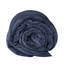 Navy Fleece 20 lb Weighted Blanket with Removable Cover