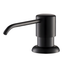 Matte Black Stainless Steel Kitchen Soap Dispenser