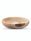 Large Handcrafted Natural Wood Decorative Bowl