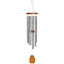 Large Silver and Cherry Finish Amazing Grace Wind Chime