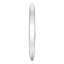 Polished Chrome 3-Inch Arch Cabinet Pull with Mounting Hardware