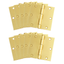 Satin Brass 3.5-inch Steel Door Hinges Set of 10