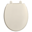 Linen Slow-Close Round Toilet Seat with EverClean Surface