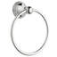 Preston Chrome Wall Mounted Towel Ring