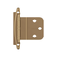 Champagne Bronze 3/8 Inch Inset Cabinet Hinge