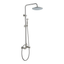 Brushed Nickel Adjustable Rainfall and Handheld Shower System