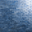 Sky Blue Iridescent Glass Mosaic Subway Wall Tile