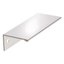 Polished Chrome Modern Finger Cabinet Pull with Mounting Hardware