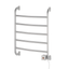 Chrome Wall Mounted 5-Bar Towel Warmer Rack