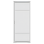 Brisa White Full-View Retractable Aluminum Screen Door