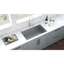 Ruvati 36-Inch Stainless Steel Undermount Kitchen Sink with Offset Drain