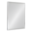 Rhodes 30" x 24" Silver Polystyrene Rectangular Dresser Mirror