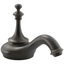 Artifacts Vintage-Inspired Oil-Rubbed Bronze Tea Design Bathroom Sink Spout