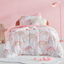 Pink Unicorn Microfiber Twin Bedding Set for Kids