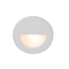 Brushed Nickel 3'' LED Step Light for Indoor/Outdoor in White