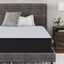 Queen Blue/Gray Pillowtop Innerspring Gel Memory Foam Mattress