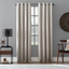 Pearl Linen Blend Blackout Grommet Top Curtain Panel