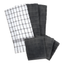 Graphite Cotton Terry Kitchen Towel and Dish Cloth Set, 6-Pack