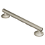 Brushed Nickel 24-Inch Stainless Steel Bathroom Grab Bar