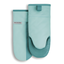 Aqua Sky Silicone Heat-Resistant 2-Piece Oven Mitt Set