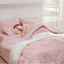 King Pink Microfiber Reversible Bed in a Bag Set