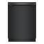 24" Black Stainless Steel Built-In Smart Dishwasher