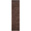 Soft Texture Brown Synthetic 14' Hand-Knotted Area Rug