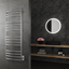 Chrome Wall Mounted Electric Heated Towel Rail