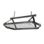 Hammered Steel Ceiling Mounted Pot Rack with Grid