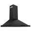 36-Inch Black Stainless Steel Convertible Wall Mount Range Hood