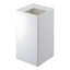 White Plastic Square Modern Waste Basket