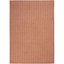 Terracotta Easy-Care Synthetic 5' x 7' Outdoor Area Rug