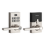 Satin Nickel Keyless Entry Electronic Door Lever with SmartKey