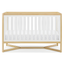 Tribeca White and Natural 4-in-1 Convertible Baby Crib