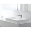 Sleek Minimalist White Ceramic Rectangular Vessel Sink