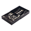 Black Adjustable Expandable Plastic Cutlery Drawer Organizer