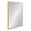 Rhodes Natural Finish Large Rectangular Wood-Look Wall Mirror