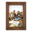 Classic Walnut Wood 4" x 6" Picture Frame