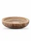 Sada Laurel 17" Raw Paulownia Wood Catchall Bowl