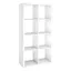 Elegant White Wood 8-Cube Organizer for Kids' Playroom Storage