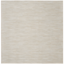 Essential Ivory Beige 5' Square Synthetic Outdoor Rug