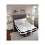 Full Size White Gel Memory Foam Innerspring Adjustable Bed