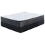 Queen White Gel Memory Foam Innerspring Mattress