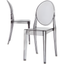 Victoria Ghost Transparent Polycarbonate Stackable Chair